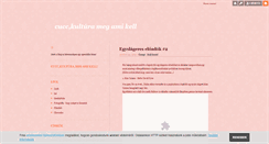 Desktop Screenshot of hangyaporond.blog.hu