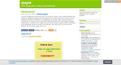 Desktop Screenshot of gyulszi.blog.hu