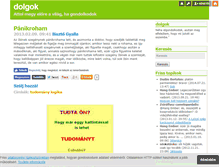 Tablet Screenshot of gyulszi.blog.hu