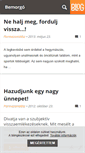 Mobile Screenshot of bemorgo.blog.hu