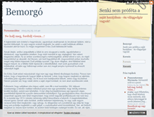 Tablet Screenshot of bemorgo.blog.hu