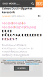 Mobile Screenshot of ducimodellek.blog.hu