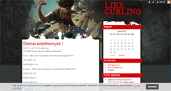 Desktop Screenshot of likecurling.blog.hu