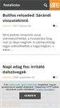 Mobile Screenshot of fostalicska.blog.hu