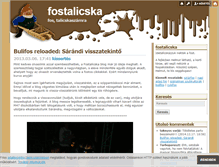 Tablet Screenshot of fostalicska.blog.hu