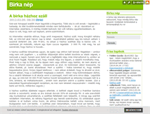 Tablet Screenshot of birkanep.blog.hu