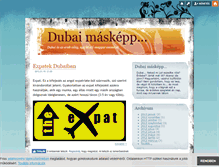 Tablet Screenshot of dubaimaskepp.blog.hu