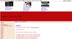 Desktop Screenshot of listopad2008.blog.cz