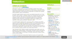 Desktop Screenshot of oldmanblues.blog.hu