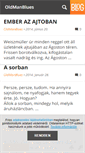 Mobile Screenshot of oldmanblues.blog.hu