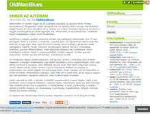 Tablet Screenshot of oldmanblues.blog.hu