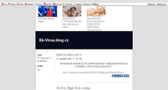 Desktop Screenshot of ek-virus.blog.cz