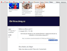 Tablet Screenshot of ek-virus.blog.cz