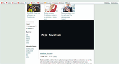 Desktop Screenshot of moje-akvarium.blog.cz