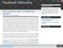 Tablet Screenshot of facebookreszveny.blog.hu