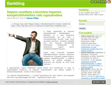 Tablet Screenshot of bankblog.blog.hu