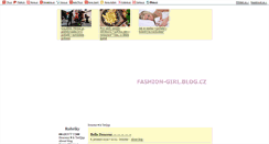 Desktop Screenshot of fashion-girl.blog.cz
