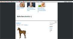 Desktop Screenshot of bellasara.blog.cz