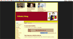 Desktop Screenshot of detsky.blog.cz