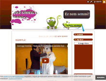 Tablet Screenshot of nem-semmi.blog.hu