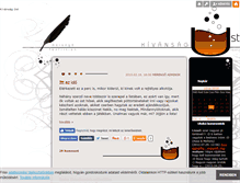 Tablet Screenshot of kivansagust.blog.hu