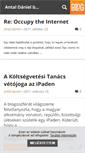 Mobile Screenshot of antaldaniel.blog.hu