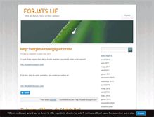 Tablet Screenshot of forjatslif.blog.cat