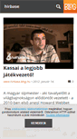 Mobile Screenshot of hirbase.blog.hu