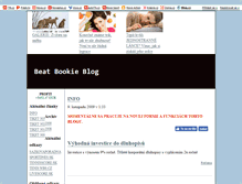 Tablet Screenshot of beatbookie.blog.cz