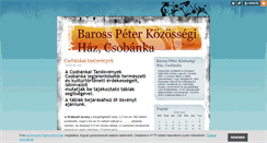 Desktop Screenshot of kozossegihaz.blog.hu