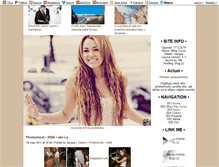 Tablet Screenshot of mileyray-world.blog.cz