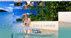 Desktop Screenshot of daily-thorne.blog.cz