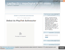 Tablet Screenshot of djaspydigital.blog.hu