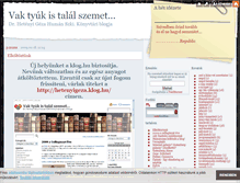 Tablet Screenshot of hetenyigeza.blog.hu