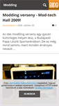 Mobile Screenshot of modding.blog.hu