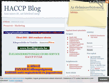 Tablet Screenshot of elelmiszerbiztonsag.blog.hu