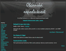 Tablet Screenshot of obcanska-neposlusnost.blog.cz