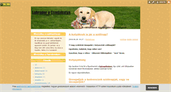 Desktop Screenshot of labrador.blog.hu