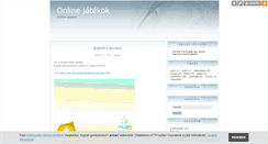 Desktop Screenshot of onlinegames.blog.hu