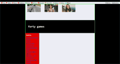 Desktop Screenshot of fortygames.blog.cz