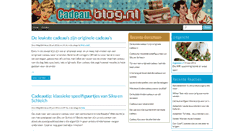 Desktop Screenshot of cadeau.blog.nl
