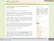 Tablet Screenshot of mitegyek.blog.hu