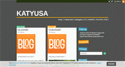 Desktop Screenshot of katyusaproducts.blog.hu