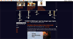 Desktop Screenshot of dragonagekey.blog.cz