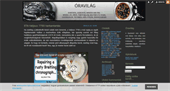 Desktop Screenshot of oravilag.blog.hu