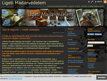 Tablet Screenshot of liget-madarvedelem.blog.hu