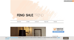 Desktop Screenshot of fengshuitrend.blog.hu