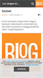 Mobile Screenshot of lolok.blog.hu