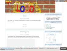 Tablet Screenshot of lolok.blog.hu