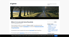 Desktop Screenshot of el-ganxo.blog.cat
